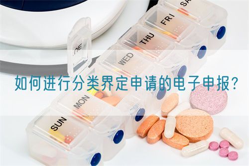 如何進(jìn)行分類(lèi)界定申請(qǐng)的電子申報(bào)？(圖1)
