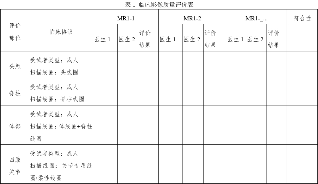 醫用磁共振成像系統同品種臨床評價技術審查指導原則（2020年修訂版）（2021年第12號）(圖9)