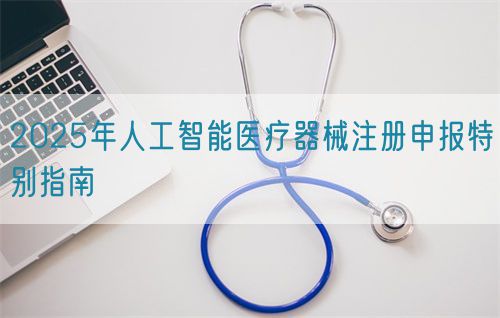 2025年人工智能醫療器械注冊申報特別指南(圖1)